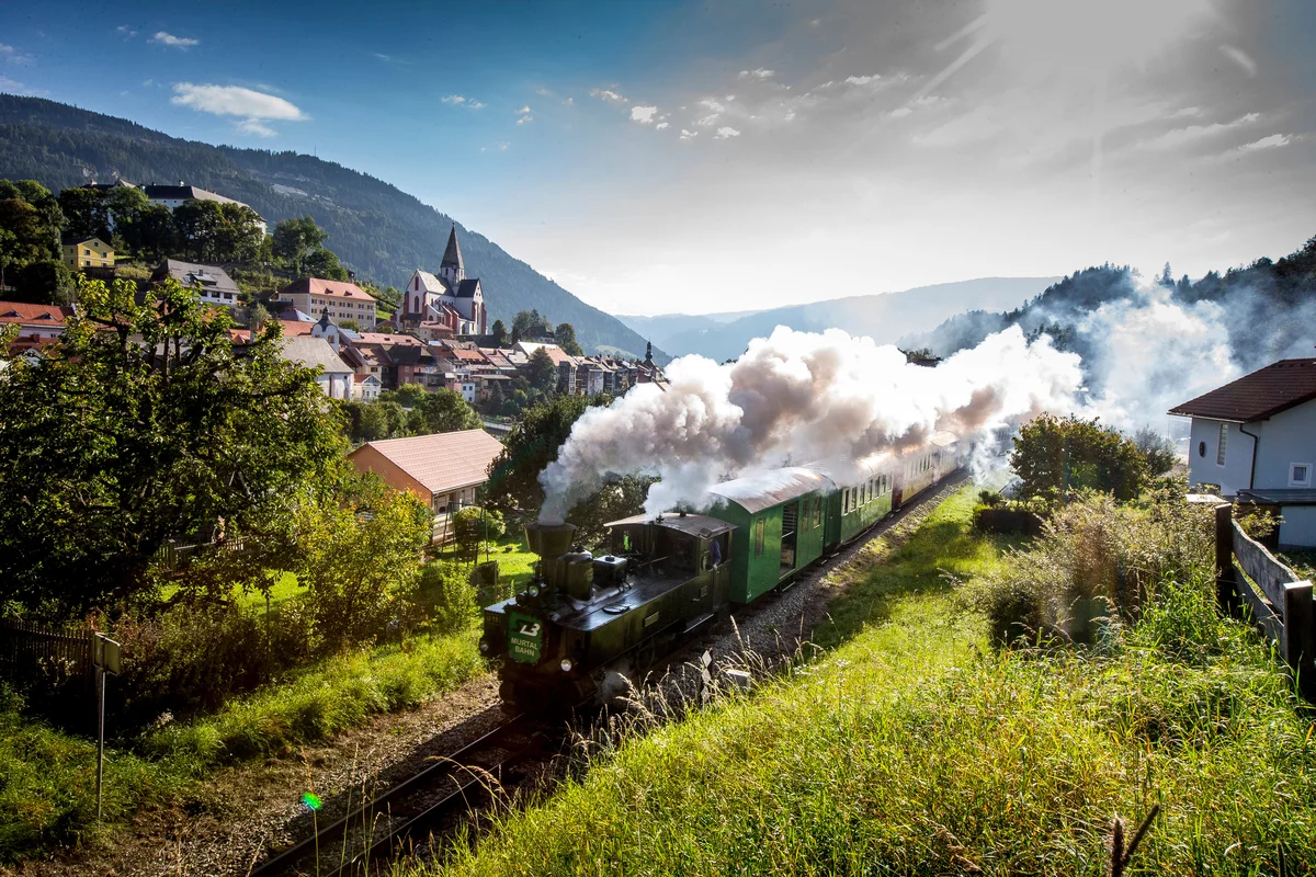 Murautalbahn Dampfzug